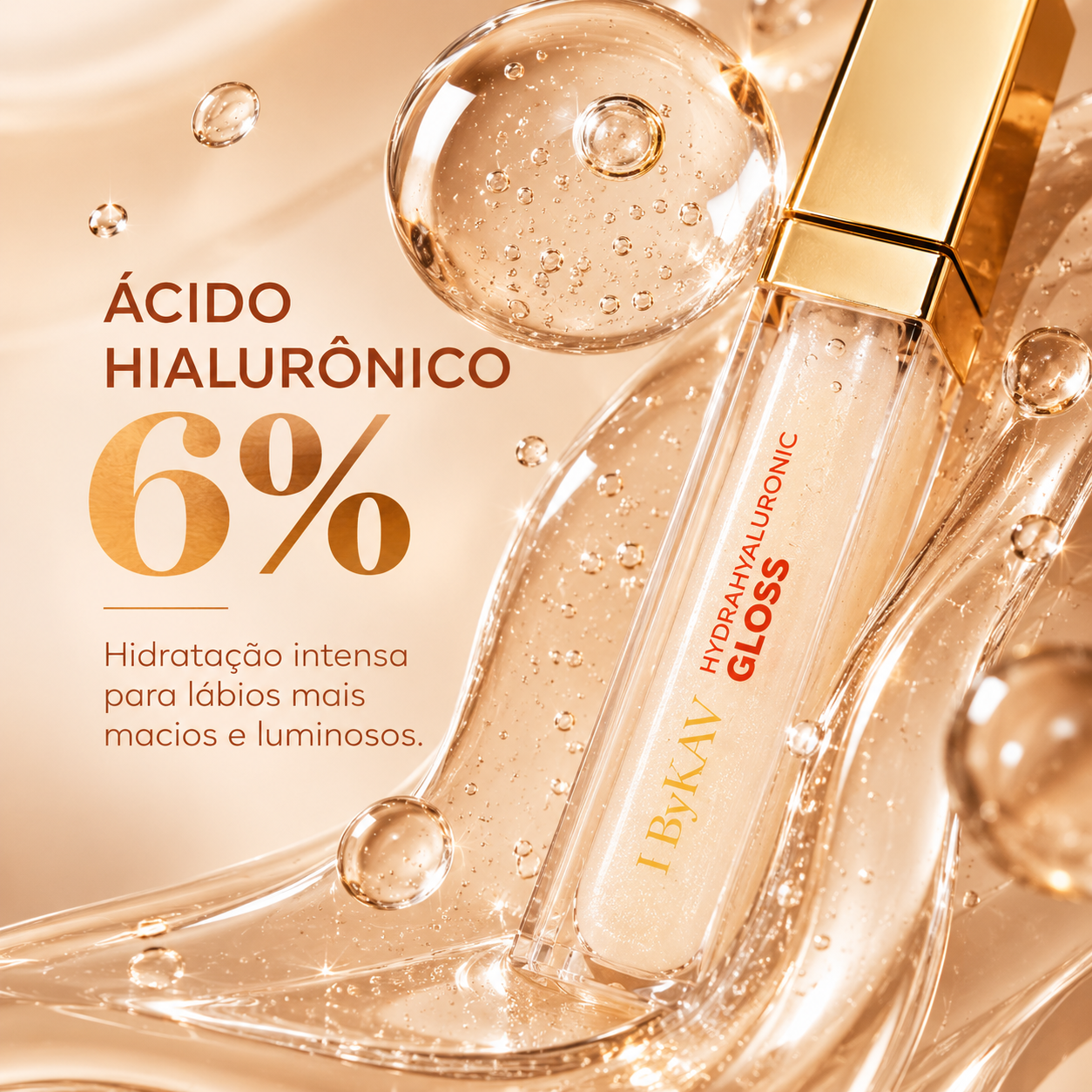 Gloss HydraHyaluronic com hidrata&ccedil;&atilde;o intensa